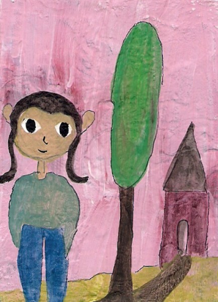 ACEO Print -Blue Jeans