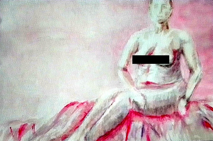 Ella Cropped Watercolor