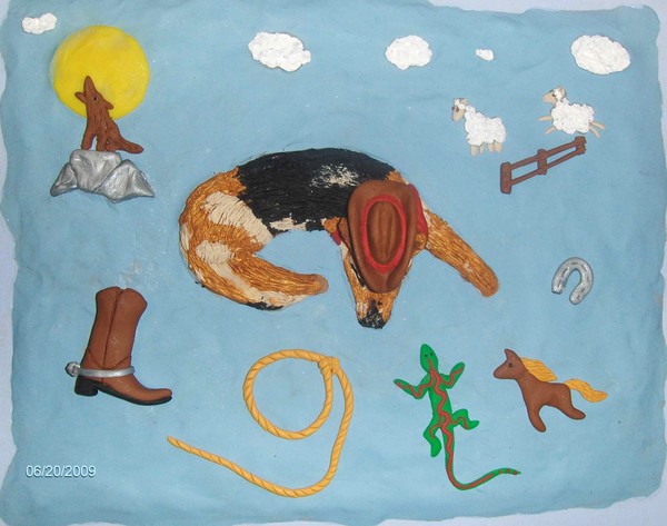 Cowboy doggie