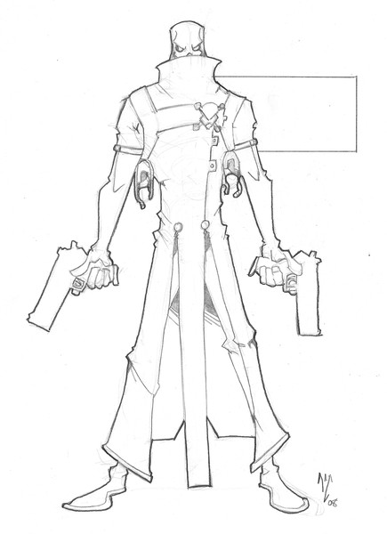 Gun Ghoul design