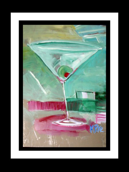 green apple martini
