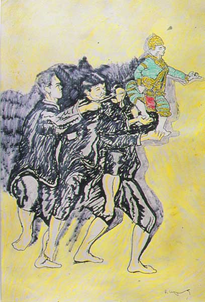 Thai traditional Puppet Show