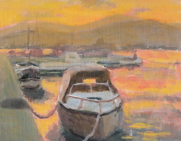 Sunset in Nafplion