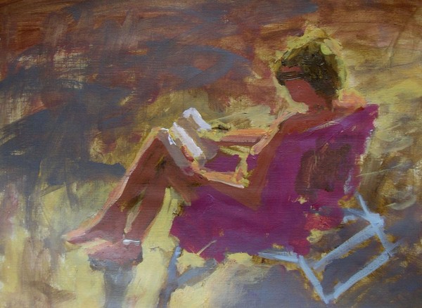 Summer evening reader