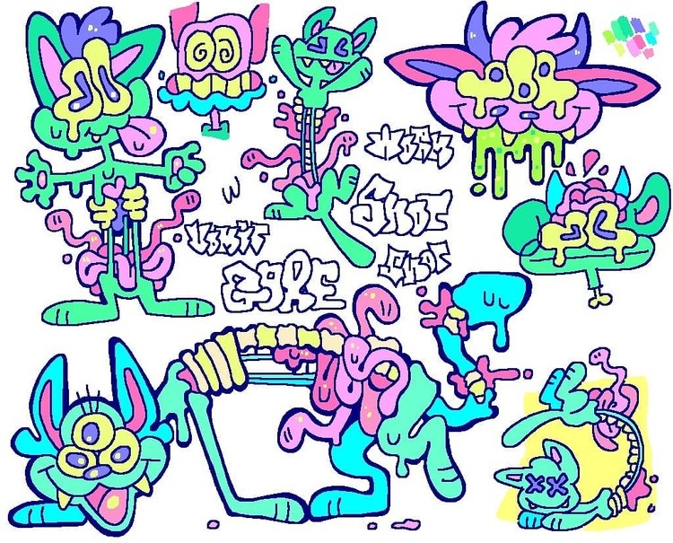 Gore doodles