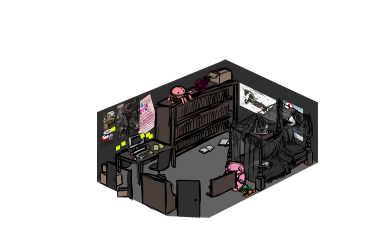 Room Sketch Mockup
