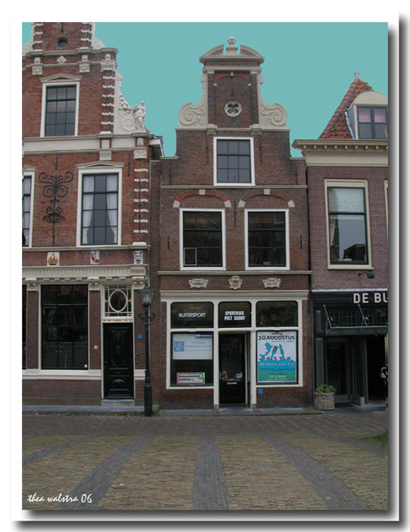 Old buildings in Alkmaar