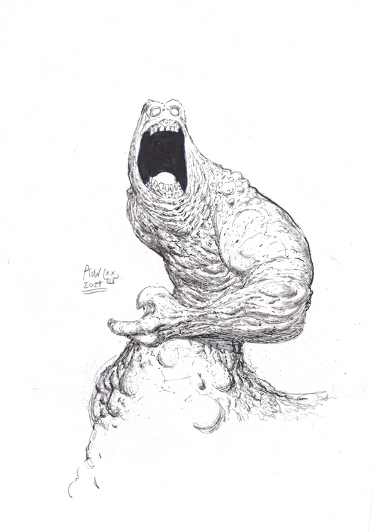 Clayface line art