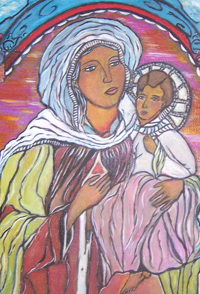 la virgen y el niño