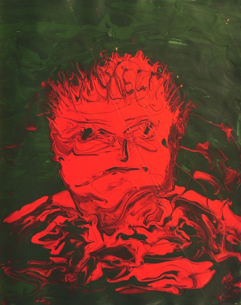 Strange Portraits in FingerPainting