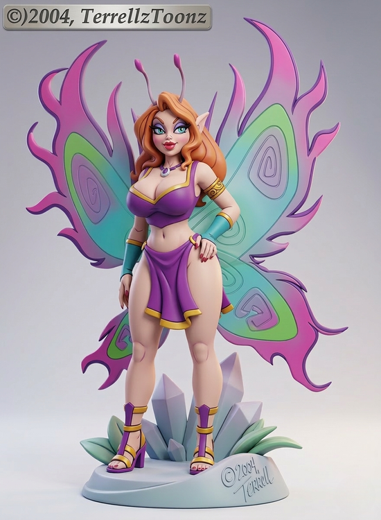 Colorful Fairy Figurine