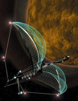 Laser Sail     ©1998 JWS