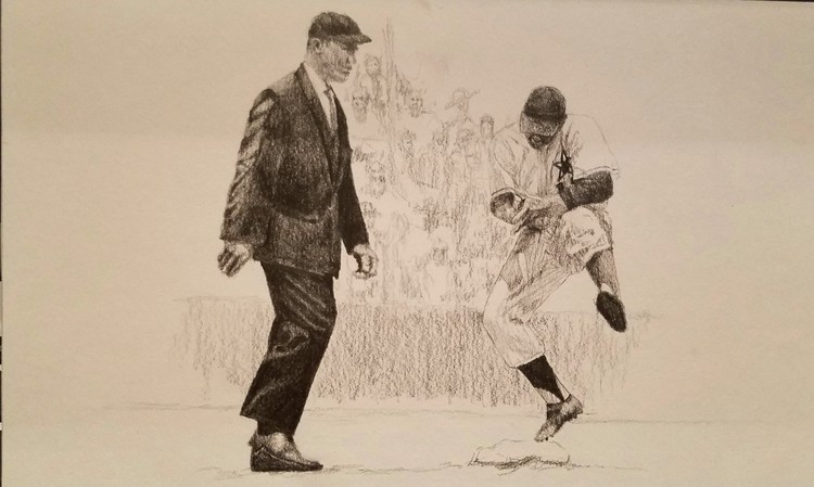 Dad in Sports Illustrated Bobby Bragan shot