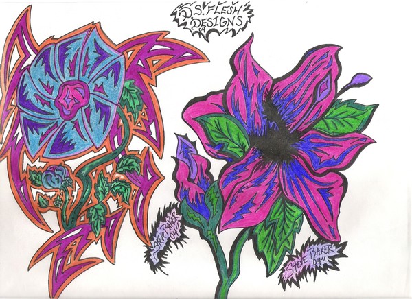 flowers in bloom