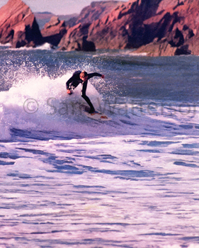 Surfing in Pembrokeshire