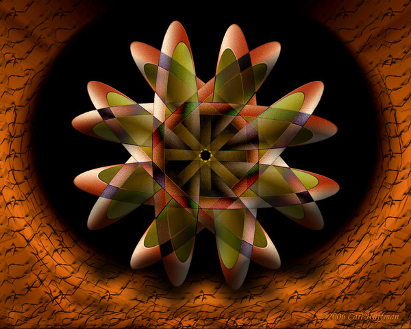 Eight Intersecting Disks