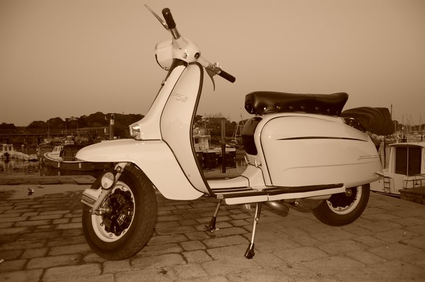 TV 175 SCOOTER OF YESTERDAY