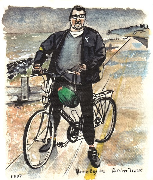 The Pedalling Painter