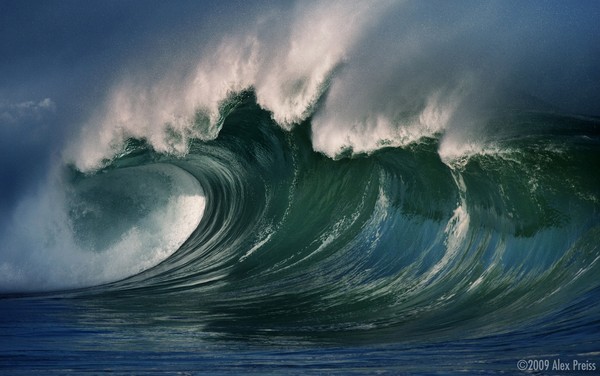 Winter Waves At Waimea Bay 2