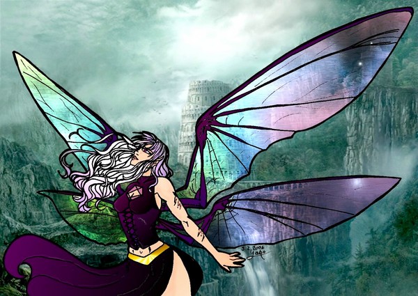 Shayasanya's Wings - Colored