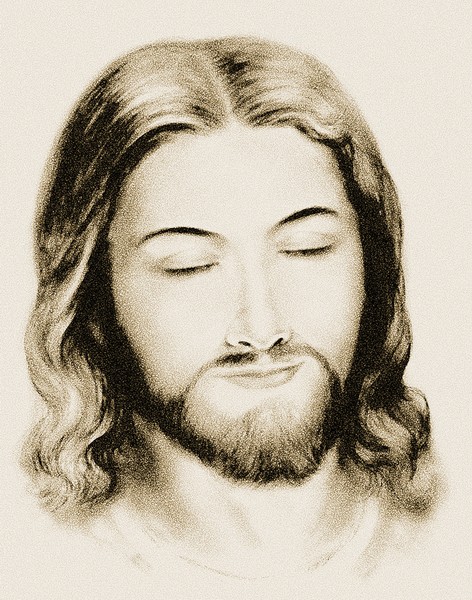 Jesus praying II