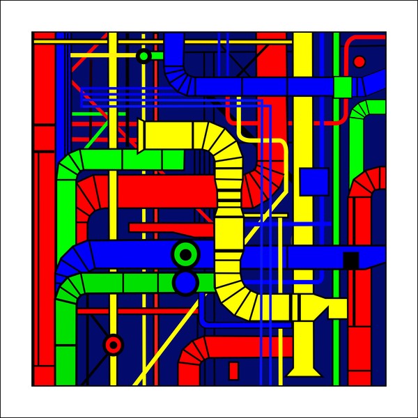 centre pompidou margin