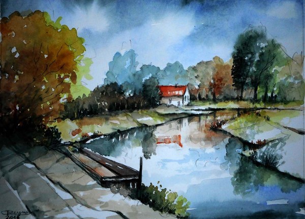 Romantic small River