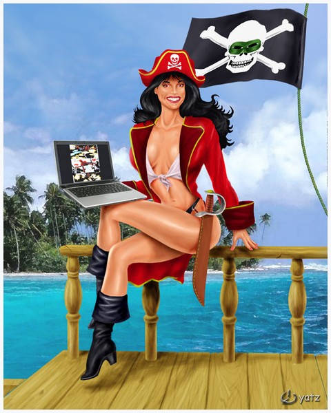 Comics pirate