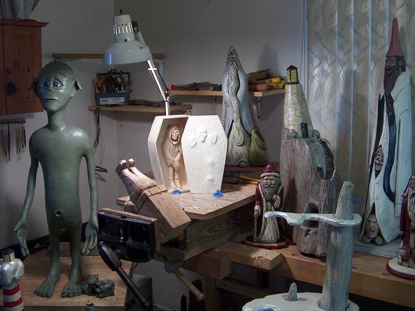 A peek in one of my two Studios