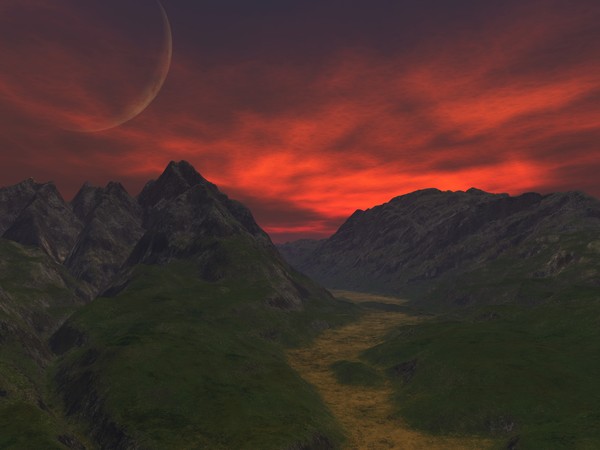 The path to fire mountain
