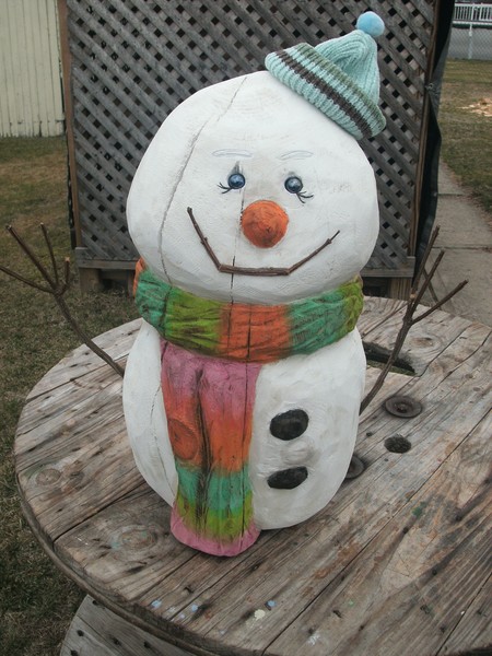 Rainbow Snowman