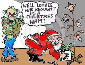Christmas ham