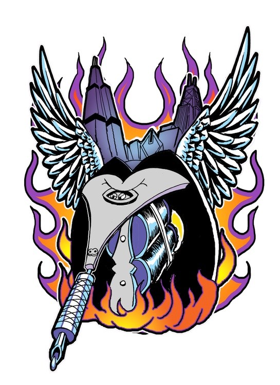 Picasso wing tattoo