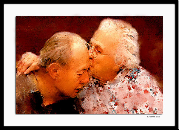 100 year old granny and her 84 year old son