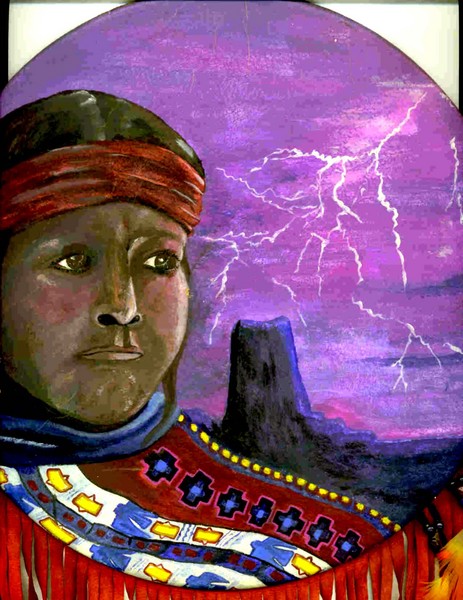 Lightening in His Eyes