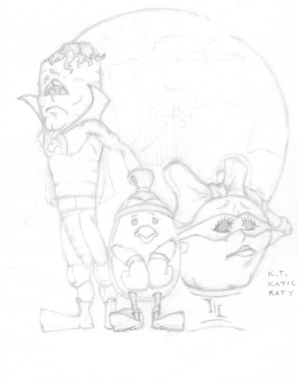 Captain Carrot-Kidd Tomatillo-Shelly