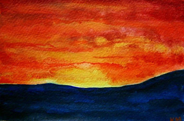 Highland Sunset 1