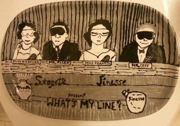 What's My Line tray