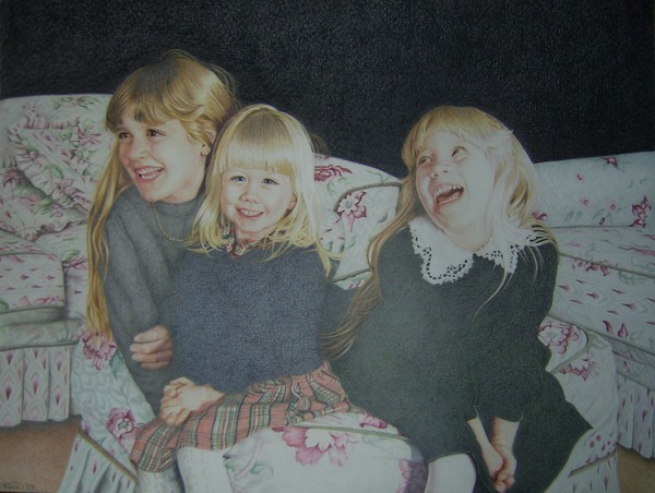 giggling girls
