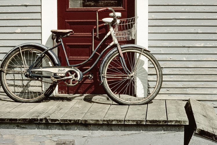 Old Bicycle.  Warren Vermont