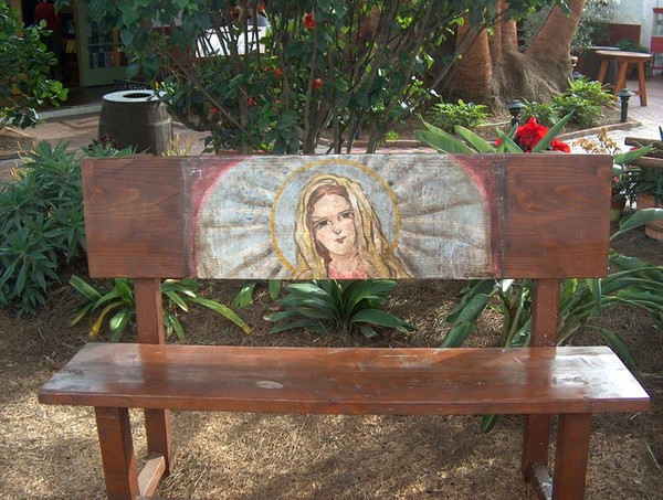Virgin Mary Bench