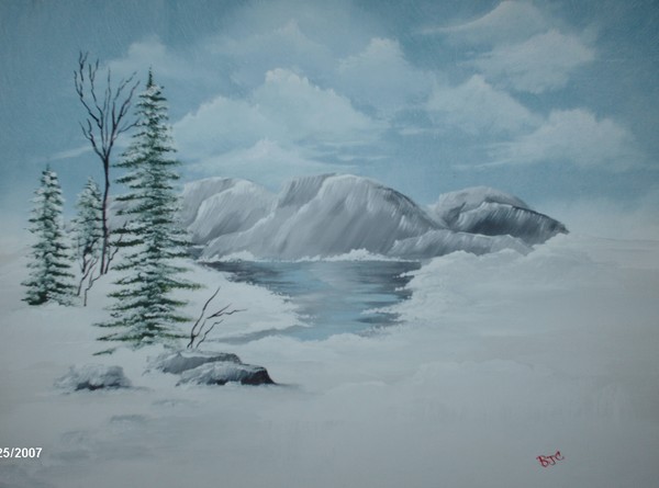 winter pond
