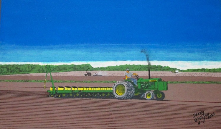 J. D. 4020 Diesel & # 7000 Planter