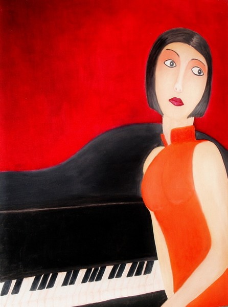 The Girl at the Piano Bar