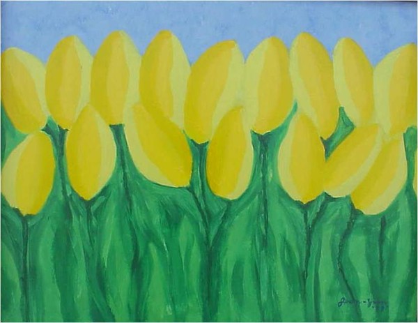 B-10 the yellow tulips