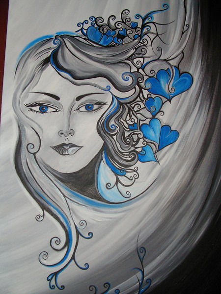 blue heart