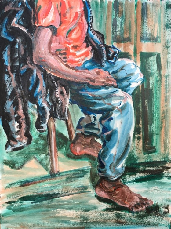 Bare Feet In A Foot Series