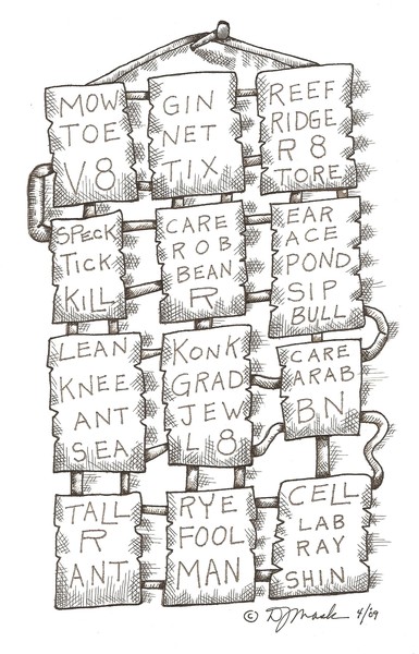Dozen Words Puzzle