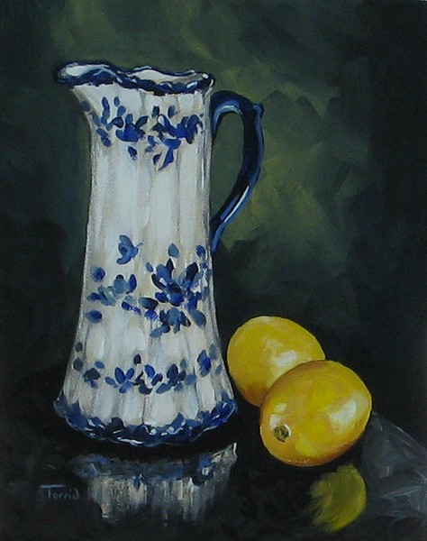 Flow Blue and Lemons