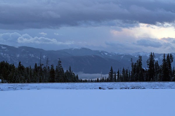 spring time in big sky